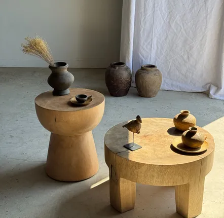 Ceramic - Mini incense cup with small handle D4 D7 - OFFICE OBJETS
