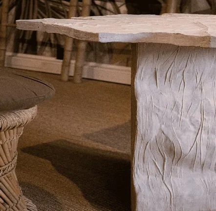 Sculptures, statuettes et miniatures - Table basse "Fragment enraciné" - ATELIER MATHILDE FAUCARD