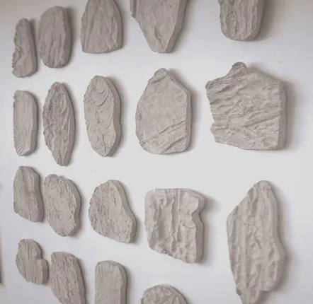 Wall moldings - Fragmented skin - ATELIER MATHILDE FAUCARD
