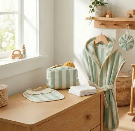 Accessoires pour puériculture - Collection "Soft Bambou" - BB&CO