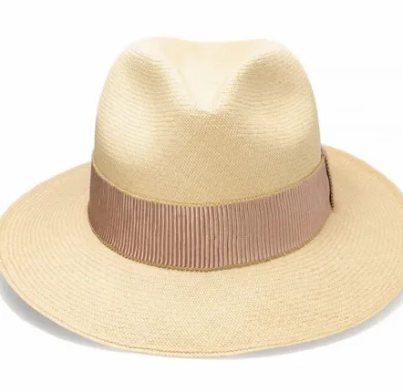 Chapeaux - Hathaway Rose Panama Fedora - PACHACUTI
