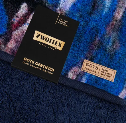 Bath towels - 100% organic cotton towel VINCENT Self Portrait - 2 - ZWOLTEX - POLISH TOWEL FACTORY