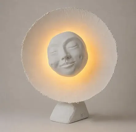 Sculptures, statuettes et miniatures - Lampe Serenity Kon - ANCA FETCU STUDIO