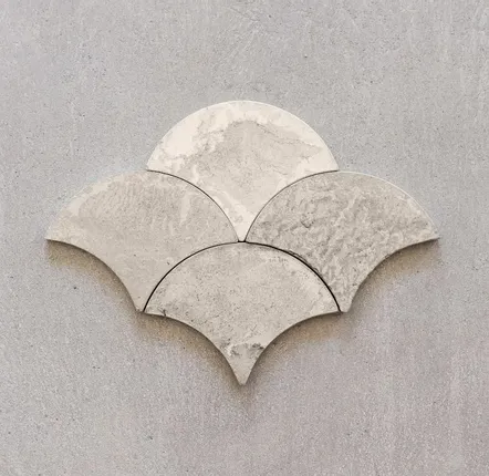 Dining Tables - SCALLOP TILE - WOLKBERG CASTING STUDIOS