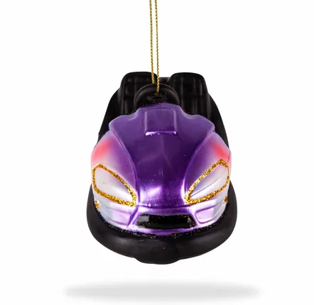Guirlandes et boules de Noël - Purple Bumper Car  Christmas ornament - DE BALLEN UIT BV
