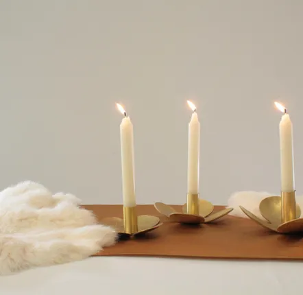 Unique pieces - Clover candle holders - ADÈLE GOULET