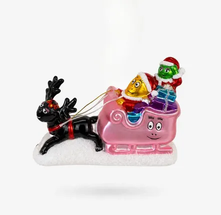 Autres décorations de Noël - Balade en traîneau Barbapapa - DE BALLEN UIT BV