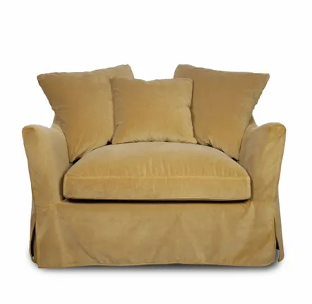 Sièges pour collectivités - Ascot Cushion Loveseat | Fauteuil - CREARTE COLLECTIONS