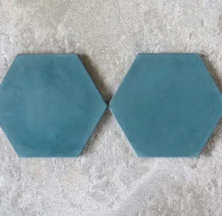 Coffee tables - HEX TILE - WOLKBERG CASTING STUDIOS