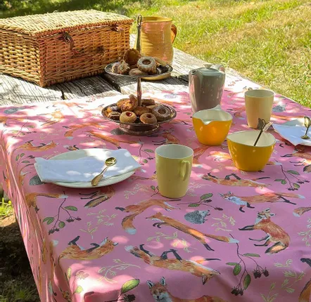 Linge de table textile - Nappe Renards - ZOOH