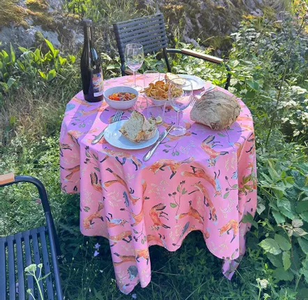 Linge de table textile - Nappe Renards - ZOOH
