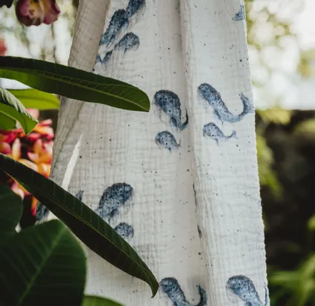 Accessoires enfants - Maxi Lange - Les Baleines Bleues - POP ET SES FRÈRES