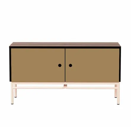 Buffets - Buffet meuble TV rétro Elienor - 120×64cm - LES GAMBETTES