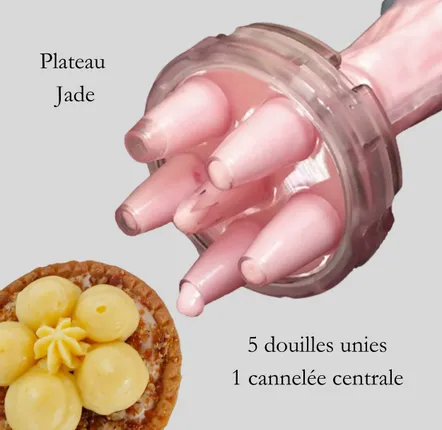 Ustensiles de cuisine - Set 4 plateaux Circulaires Multidouille + le bouchon - CHEFINOV - MULTIDOUILLE