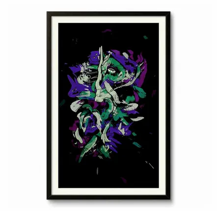 Unique pieces - Spectral Dreams Wall Art | 90x140 cm - ELCIELA