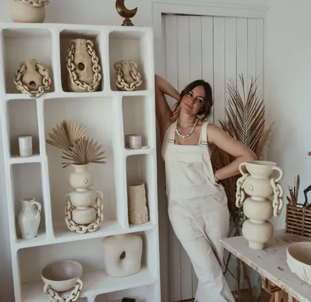 Ceramic - OLYMPE vase - ATELIER MUSES
