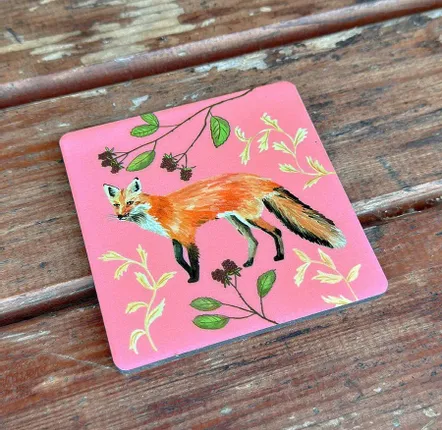 Placemats - Foxes Coaster - ZOOH