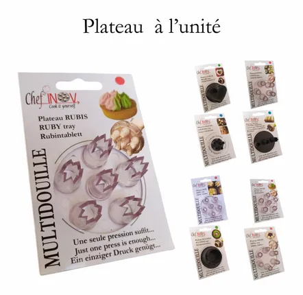 Ustensiles de cuisine - Plateau Multidouille à l'unité - CHEFINOV - MULTIDOUILLE