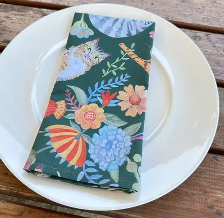 Linge de table textile - Serviettede Table -  Chats - ZOOH