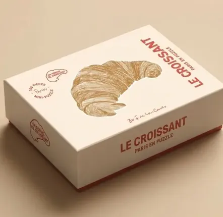 Papeterie - Puzzle Le croissant - Zoé de Las Cases - HACHETTE LIVRE