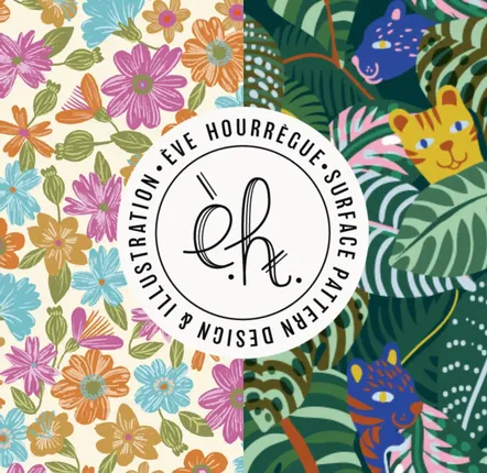 Mode enfantine - Motifs textiles et de surface - ÈVE HOURRÈGUE