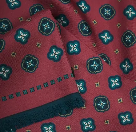 Scarves - The London Chelsea Berry Scarf - SOHO SCARVES