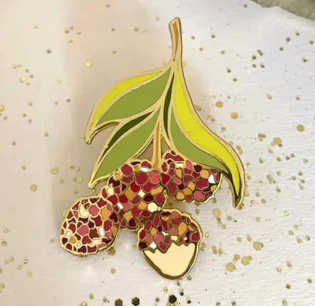 Brooches - Broche Les Letchis - POP ET SES FRÈRES