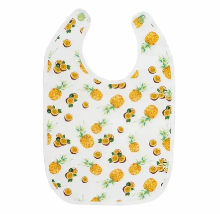 Accessoires enfants - Bavoir - L' Ananas et Le Fruit de La Passion - POP ET SES FRÈRES