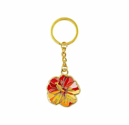 Children's decorative items - Key holder - La Fleur d'Hibiscus - POP ET SES FRÈRES