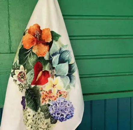 Torchons - Torchon L'Île Aux Fleurs - POP ET SES FRÈRES