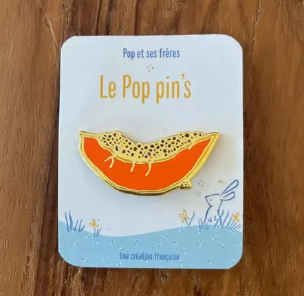Brooches - Pins Papaye - POP ET SES FRÈRES