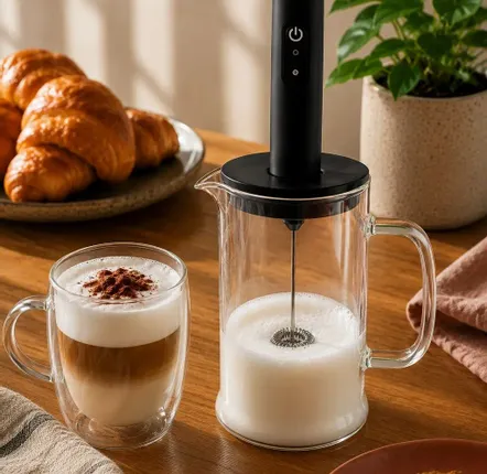 Coffee and tea - MILK FROTHER SET (NUTS) - M&CO
