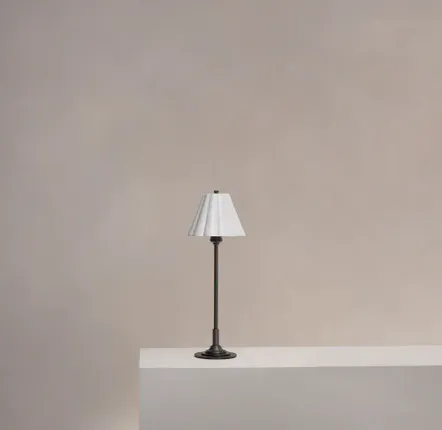 Desk lamps - Cotswold Small Table Lamp Fine Porcelain - Bronze - CORSTON ARCHITECTURAL DETAIL