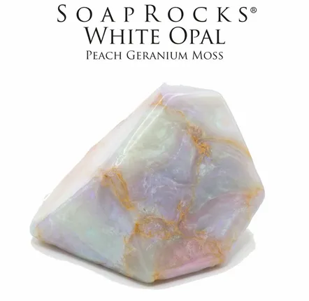 Soaps - Soaprocks White Opal Soap 170g - SOAPROCKS