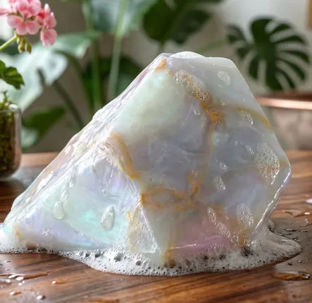 Soaps - Soaprocks White Opal Soap 170g - SOAPROCKS
