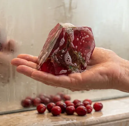 Soaps - Soaprocks Red Garnet Soap 170g - SOAPROCKS