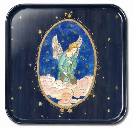Plateaux - Collection SANTOUN - Plateau L'Angi - 25x25 cm - GARRIGUE STUDIO