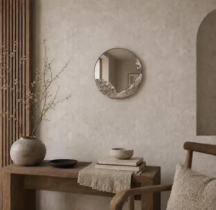 Hotel bedrooms - Terra wall mirror - ANCA FETCU STUDIO