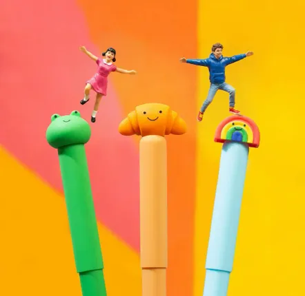 Papeterie bureau - Stylos gel effaçables - KIKKERLAND