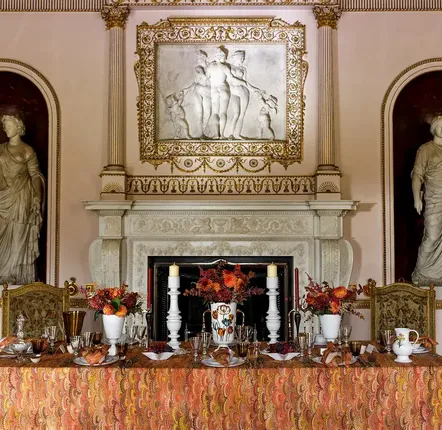 Nappes - Nappes et serviettes en lin MARBLE FAN - SUMMERILL AND BISHOP