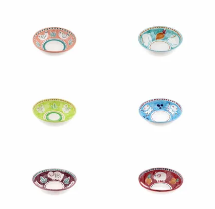Fragrance for women & men - ANIMALETTI SOUP BOWLS - Set of 6 - CASA AMALFI