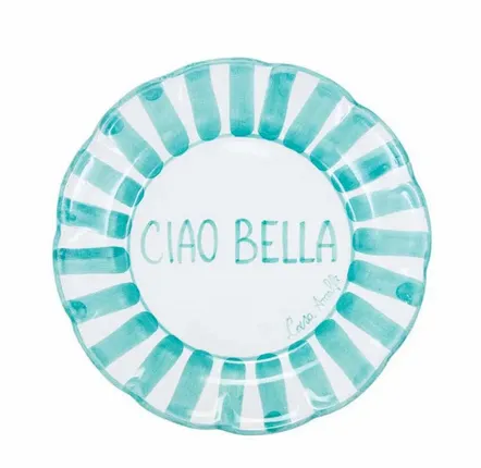 Fragrance for women & men - TAVOLA FELICE - CIAO BELLA DINNER PLATE - CASA AMALFI