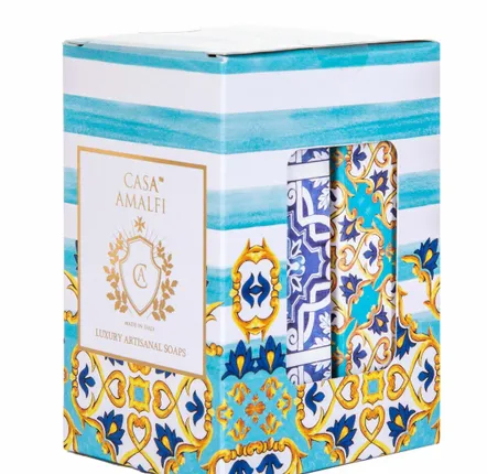 Fragrance for women & men - TAKE ME TO CAPRI - 2 Soaps Gift Set - CASA AMALFI