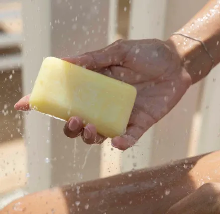 Fragrance for women & men - BUONGIORNO POSITANO BODY SOAP - Lemon Basil & Mandarin 150g - CASA AMALFI