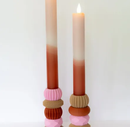 Candlesticks and candle holders - Stack-it Candleholder - BONLIFESTYLE