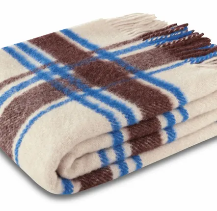 Throw blankets - Throw Arctic Check - BIEDERLACK