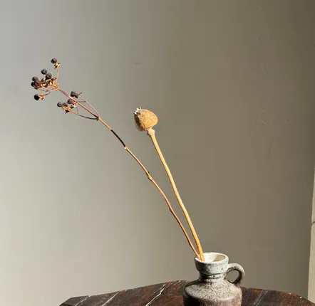 Mugs - Mini grey stoneware jug H13 D9 - OFFICE OBJETS
