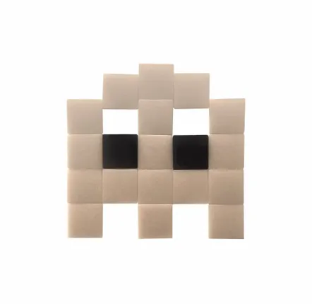 Décorations vitrail  - Mosaïque décorative en verre adhésif fantome #01 - PIXELBOX
