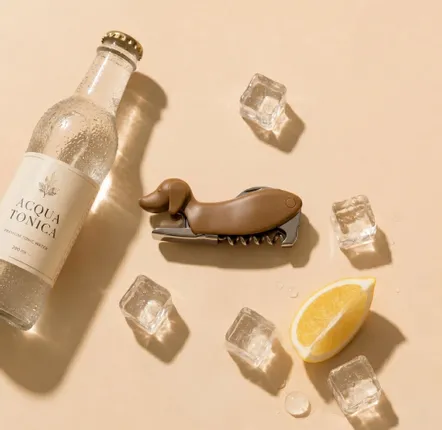 Accessoires pour le vin - Tire-bouchon en forme de teckel - WD LIFESTYLE