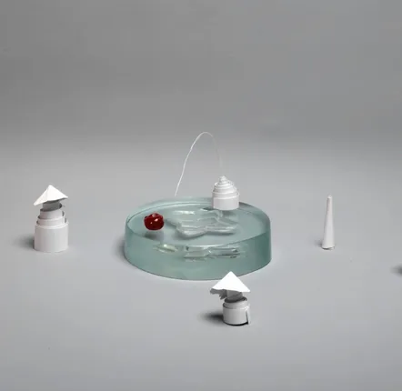 Verre d'art - Bougeoir en verre - MANON COUSIN